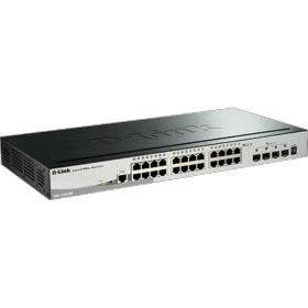 Switch D-LINK Smart Pro 24 ports giga 4 SFP+