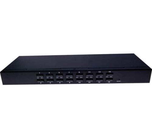 Switch KVM VGA/PS2-USB 16 ports