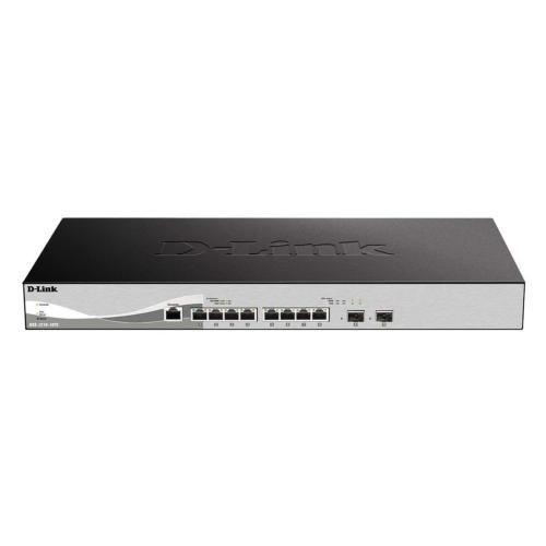 Switch D-LINK Smart 8 ports 10 gigabit et 2 SFP+ Niv 2/3