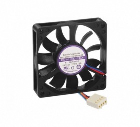 Ventilateur pour boitier longue dure 4 fils 70x70x15