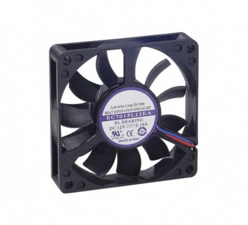 Ventilateur pour boitier longue durée 70x70x15