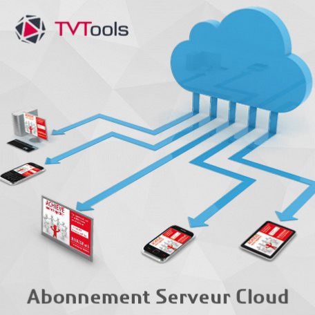 Solution d'affichage public TVTool Cloud 3 ans