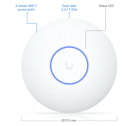Point d'accès WiFi 7 managé U7 LITE UBIQUITI