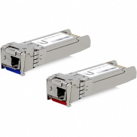 afficher l'article Pack 2 modules SFP+ 10G monomode WDM Ubiquiti