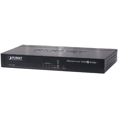 Convertisseur VDSL2 avec switch 4 ports Planet VC-234