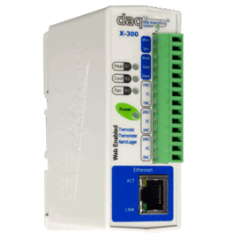Module X-300-I controle température sur IP et thermostat
