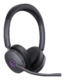 Casque stéréo DECT Bluetooth Yealink WH68HT UC et Teams