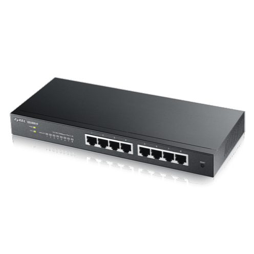 Switch 8 ports gigabit 77W Zyxel GS1900-8