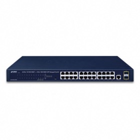 afficher l'article Switch 24 ports Gigabit 2 SFP Planet GS-4210-24T2S