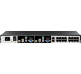 Switch KVM Pro CAT5 ATEN KH2516A 16 ports double console