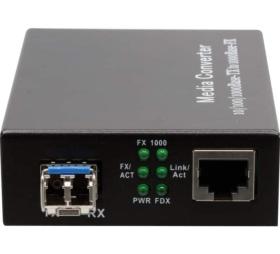 Convertisseur RJ45 fibre optique avec module SFP 1000LX