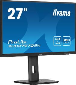 Moniteur IPS 27 pouces QHD pivot DP/HDMI/USB-C IIYAMA