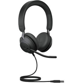 Casque filaire USB-A MS Jabra Evolve2 40 stéréo