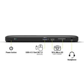 Station d'accueil USB-C 3x4K Port Designs 901910W