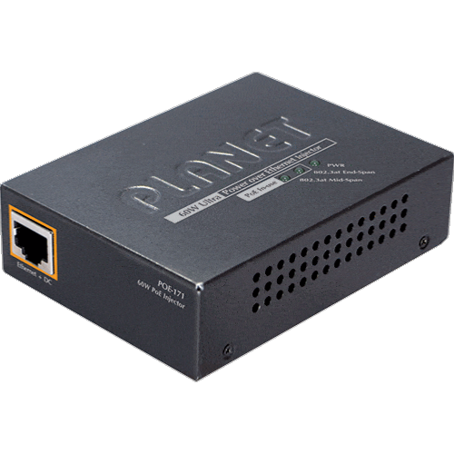 Injecteur ultra PoE 60W PLANET POE-171