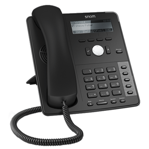 Téléphone Snom D715 noir