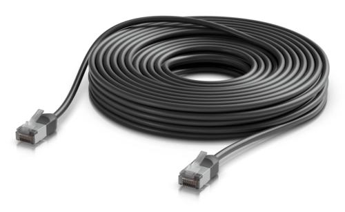 Câble RJ45 outdoor CAT6A noir 15 M Ubiquiti