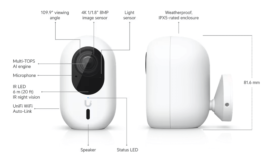 Caméra WiFi 4K UniFi G6 Instant Ubiquiti