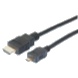 Cordon micro HDMI High Speed avec Ethernet - longueur 1 mètre