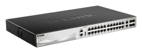 Switch D-LINK xStack 24 ports giga 2 ports 10G 4 SFP+