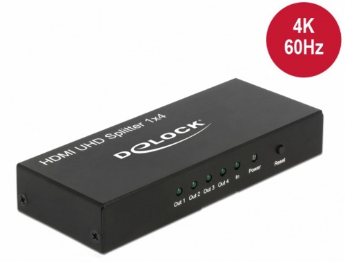 Splitter HDMI 4K 4 ports