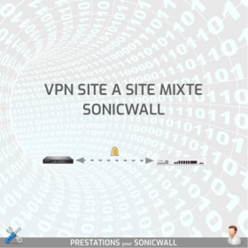 Configuration du VPN S2S SonicWall autre firewall