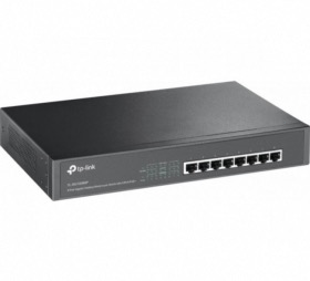 Switch 8 ports gigabit PoE+ 126W