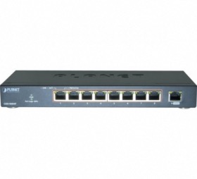Switch 8 ports Gigabit dont 8 PoE+ Planet GSD-908HP