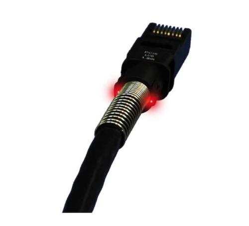 Cable PatchSee Cat. 6a U/FTP 9,7 m à repérage lumineux