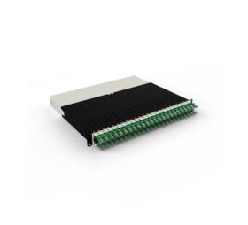 Panneau Patchbox One 24 RJ45 Cat6a UTP 0,8 m 8U verts