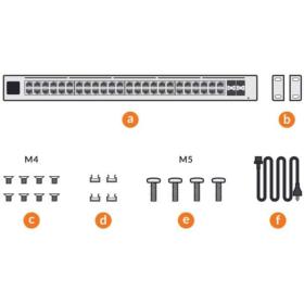 Switch UniFi Enterprise 48 ports 2,5 G PoE 4 SFP+ Ubiquiti