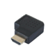 Adaptateur HDMI M/F coudé à plat modèle A
