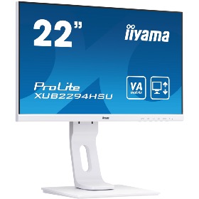 afficher l'article Moniteur 21,5 pouces blanc IIYAMA XUB2294HSU-W1