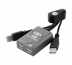 KVM Partageur clavier/souris USB 2 ports