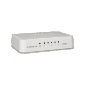 Switch 5 ports Ethernet Netgear FS205