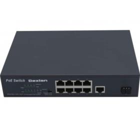 afficher l'article Switch 8 ports 10/100 PoE+ 120W 1 combo RJ45 / SFP