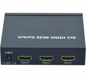 Switch HDMI 3 ports avec télécommande