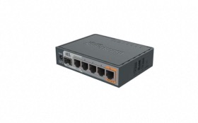 Routeur 5 ports giga 1 SFP hEX S Mikrotik RB760iGS