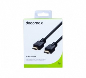 Cordon HDMI + Ethernet haute vitesse 1 m