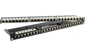 Panneau de brassage 19 CAT5E STP 48 ports