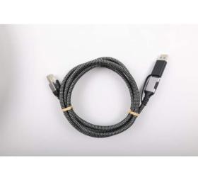 Cordon adaptateur réseau RJ45 USB A/C gigabit 2 m
