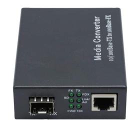 Convertisseur fibre SFP gigabit vers 1 RJ45