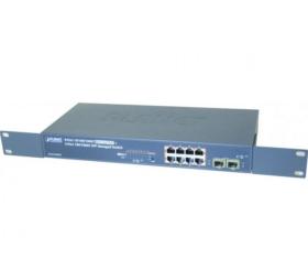Switch Planet 8 ports gigabit 4 PoE+ 120W 2 SFP
