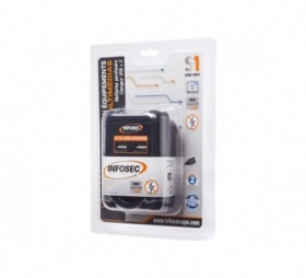 Prise parafoudre Infosec S1 USB NEO