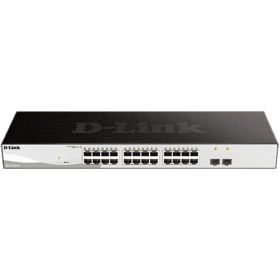 afficher l'article Switch D-LINK Smart+ 24 ports gigabit + 2 SFP