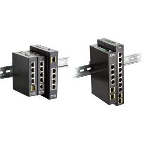 Switch industriel 4 ports giga 2 SFP D-LINK DIS-100G-6S