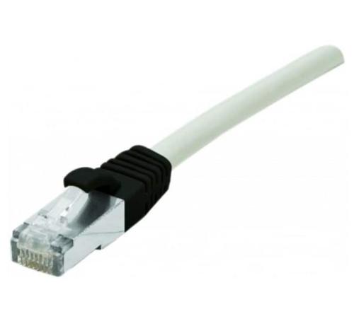 Câble RJ45 Cat 6 S/FTP Snagless PoE++ LSOH gris - 2 M