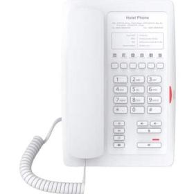 Téléphone IP pour Hotel Fanvil H3 Poe blanc