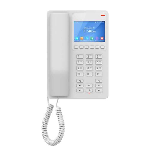 Téléphone IP PoE Hotel blanc Grandstream GHP630