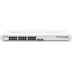 Switch Cloud 24 ports giga 2 SFP Mikrotik CSS326